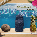 Vintage Postcard of Bikini Bottom